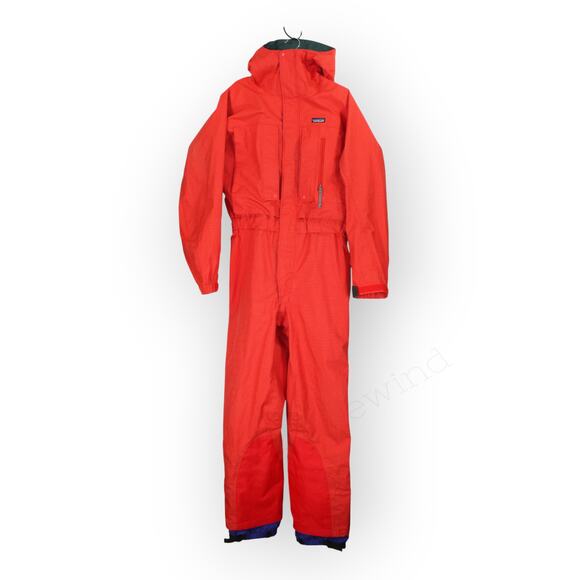 Large Patagonia Gridman OnePiece SkiSnowSuit 90s Vintage Gaper ButtVent Unlined - Picture 1 of 16